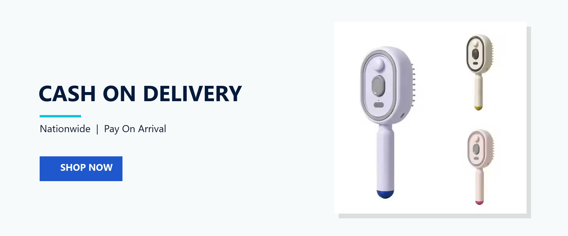 Cash on Delivery, pay when it arrives